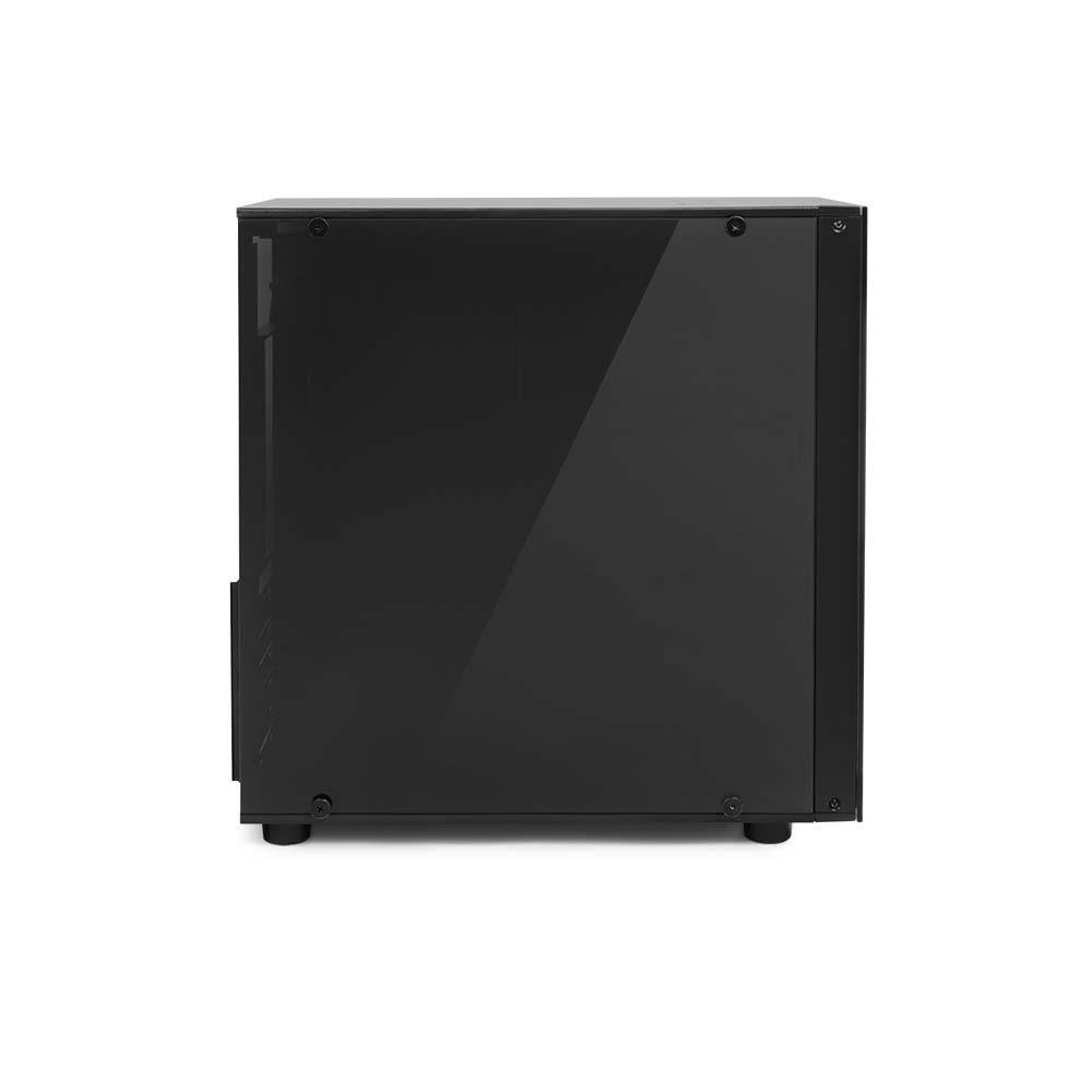 Gabinete Gamer Karok Painel Vidro Temperado Preto Warrior - GA177