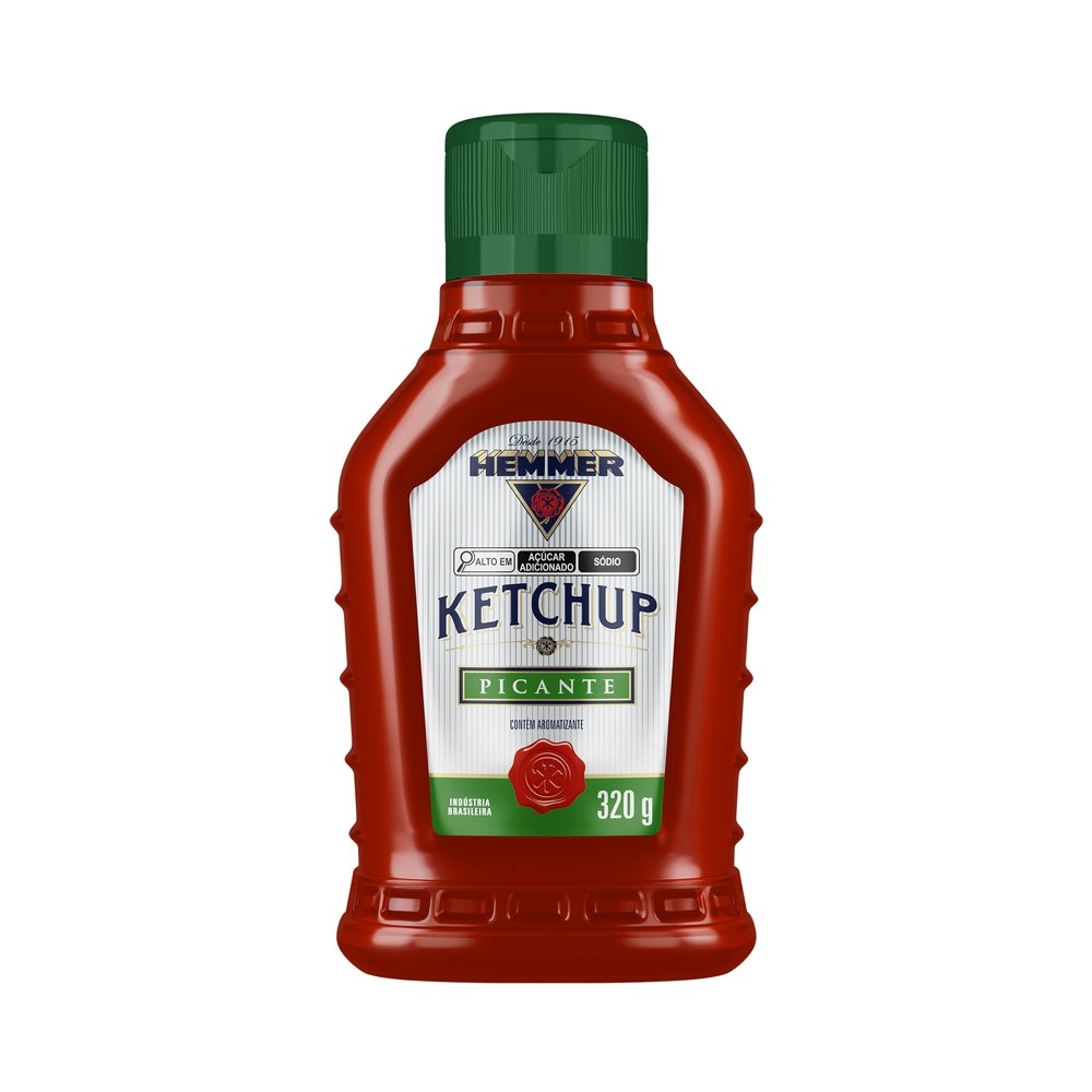 Ketchup Hemmer Picante Squeeze 320g