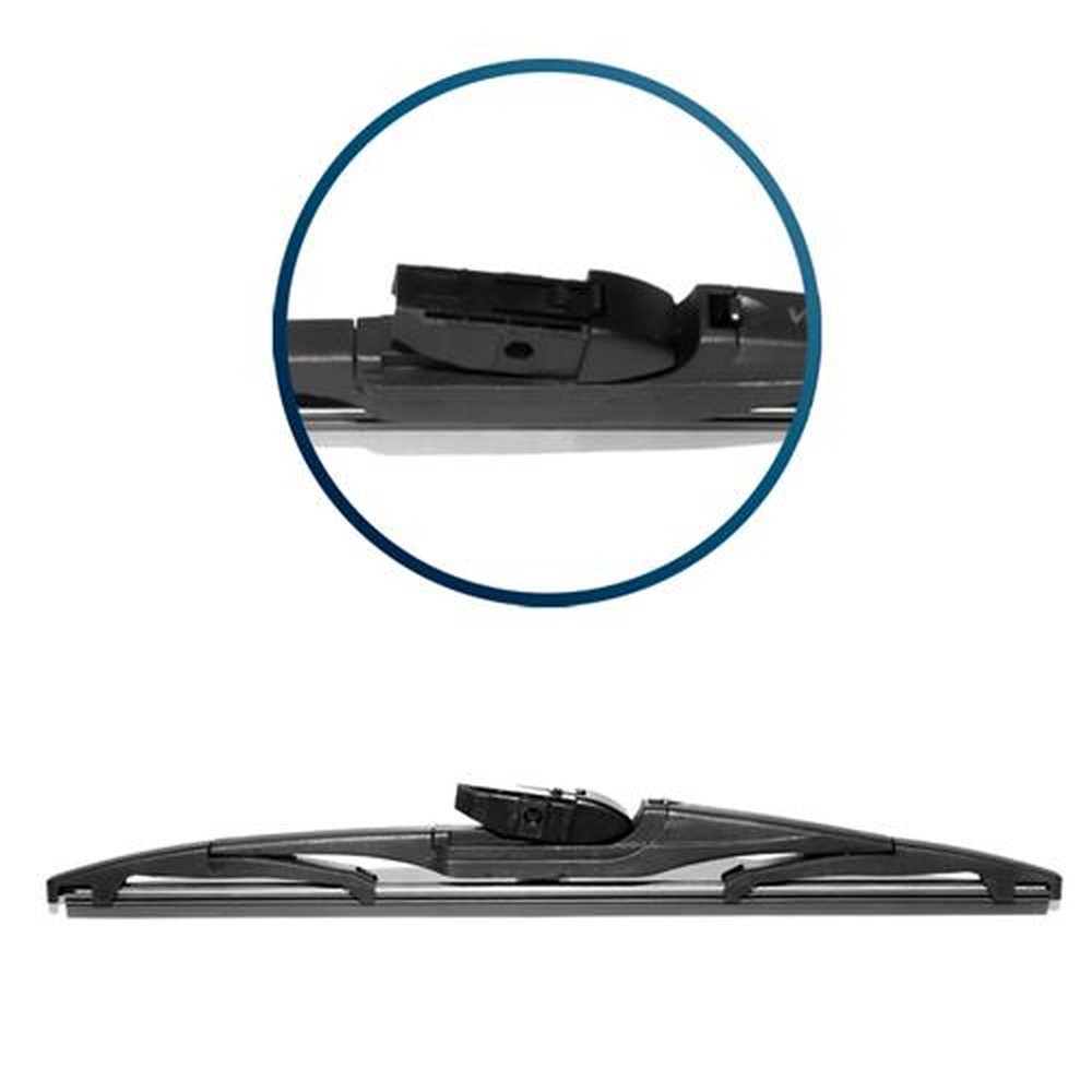 Palheta Limpador Traseiro Carenado Fiat - Doblo. Stilo/ Palio / Pajero Tr4 / VW - Gol G4/ Parati/ Space Fox - Vclean