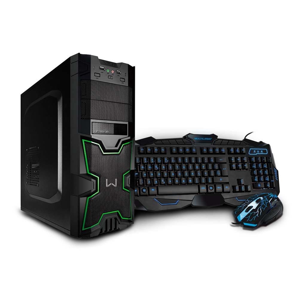 Computador Processador Intel I3 7Âª Geração Memória 8Gb Ddr4 Hd 1Tb Vga Gtx1050 2Gb Ddr5 Warrior - DT007