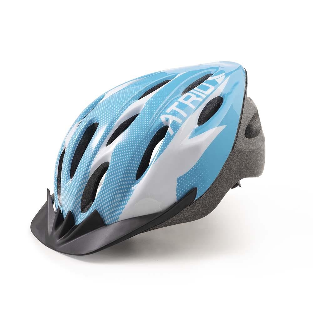 Capacete para Ciclismo MTB 2.0 Azul/Branco Tam. G Atrio - BI161