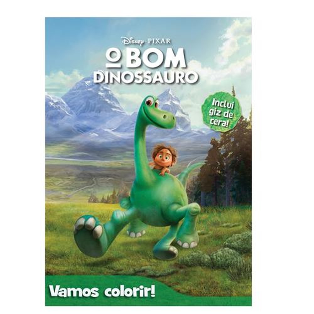 Livro Disney Vamos Colorir - O Bom Dinossauro