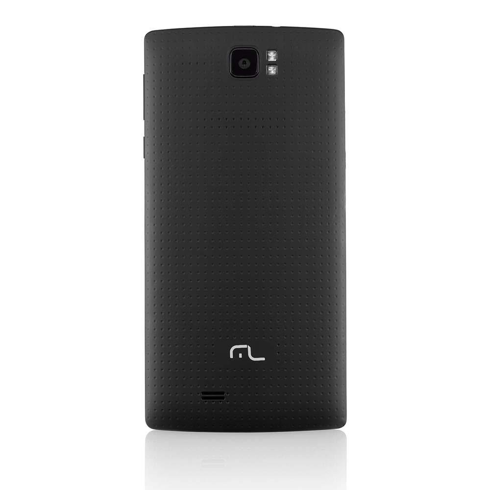 Smartphone Multilaser Ms60 4G Quadcore 2Gb Ram Tela 5,5 Pol. Dual Chip Android 5 Preto - P9005