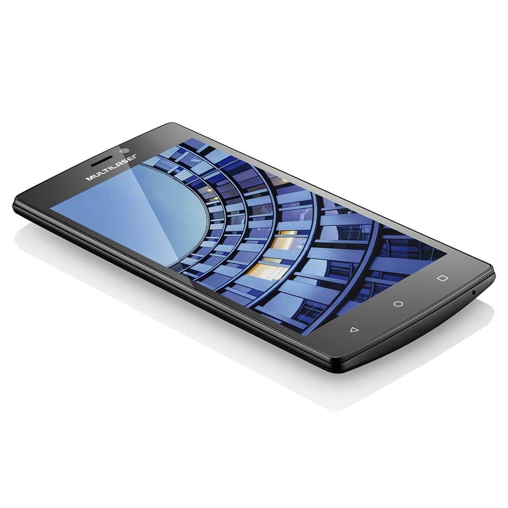 Smartphone Multilaser Ms60 4G Quadcore 2Gb Ram Tela 5,5 Pol. Dual Chip Android 5 Preto - P9005