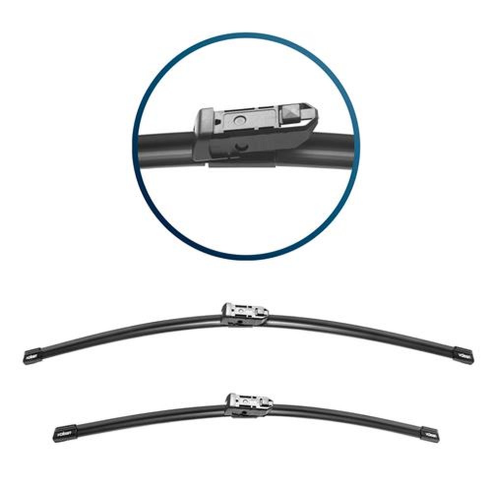Palheta Limpador Dianteiro Audi A4 / A5 E Q3 / Q5 / Q6 - Vclean