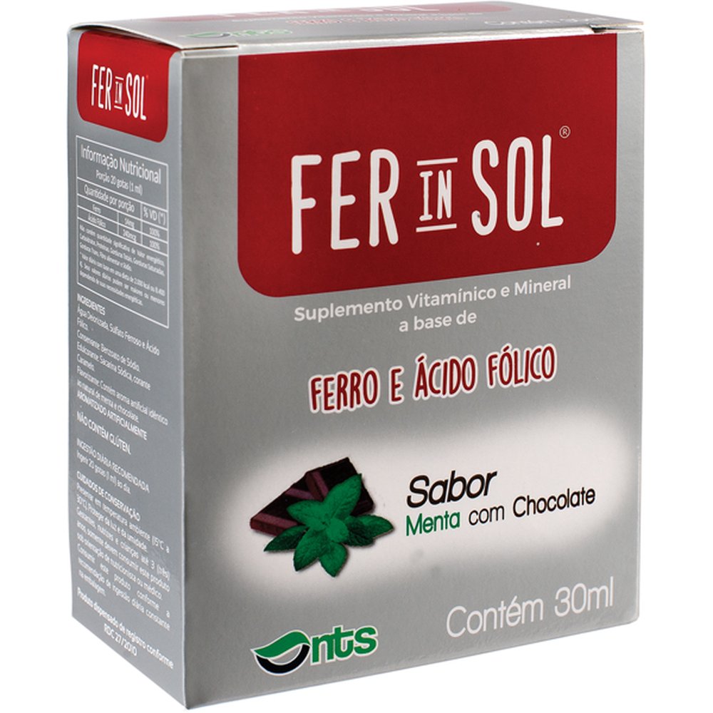 Fer Inol Fer In Solução 30 Ml - NTS | Martins Atacado