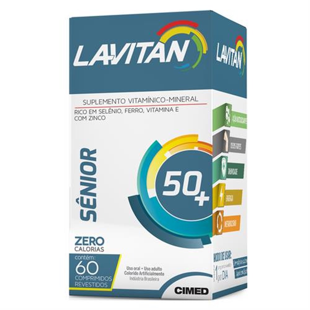 Lavitan Senior Caixa 60 Comprimido Revestido - CIMED