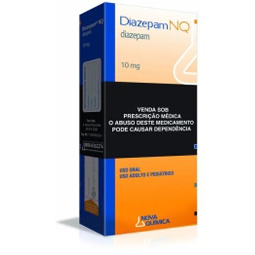 Diazepam Nq 10Mg Com 30 Comprimido