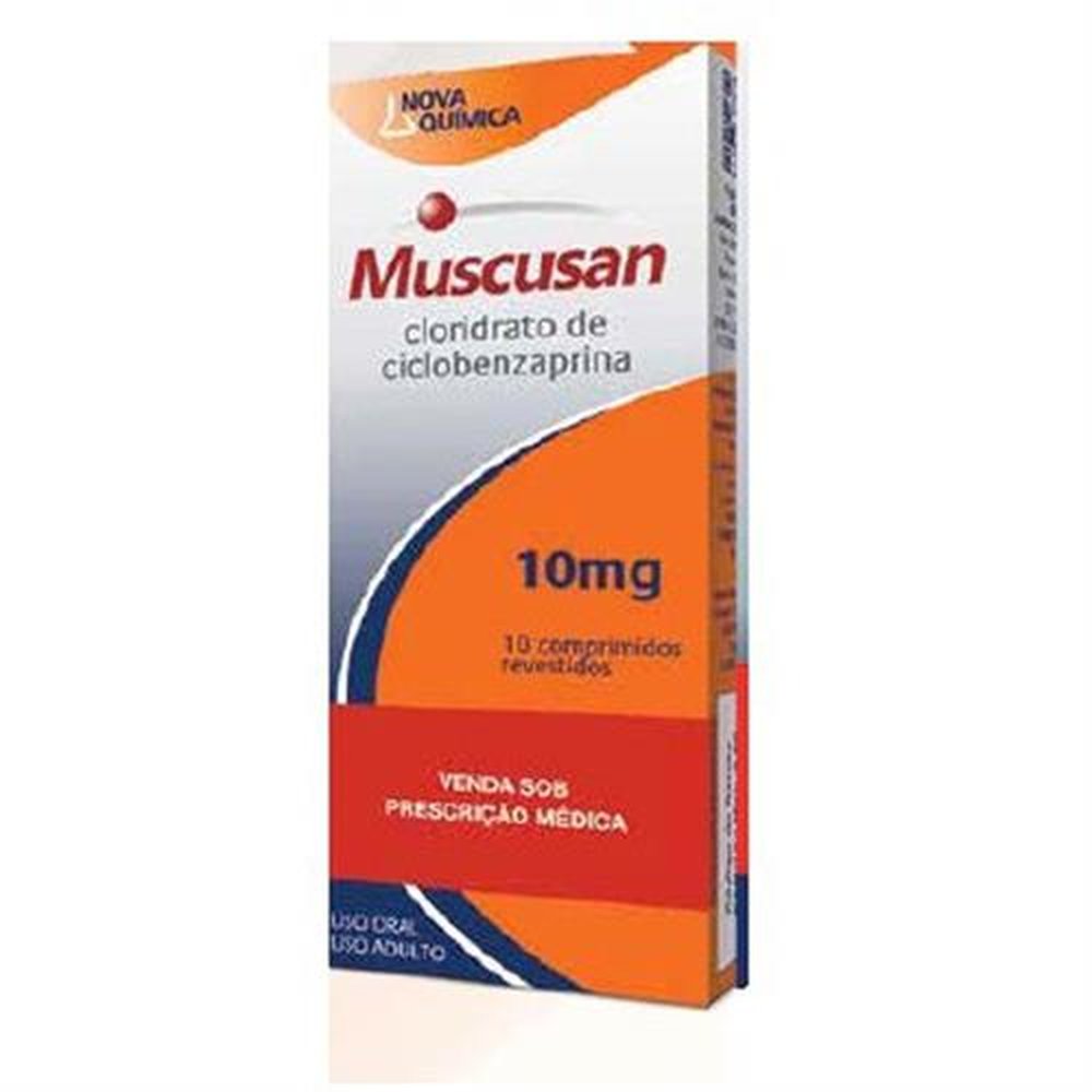 Muscusan 10Mg Com 10 Comprimido Revestido