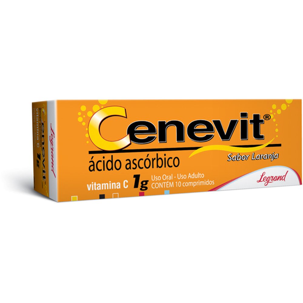 Cenevit 1 Grama Tubo 10 Comprimido Efervecente - LEGRAND