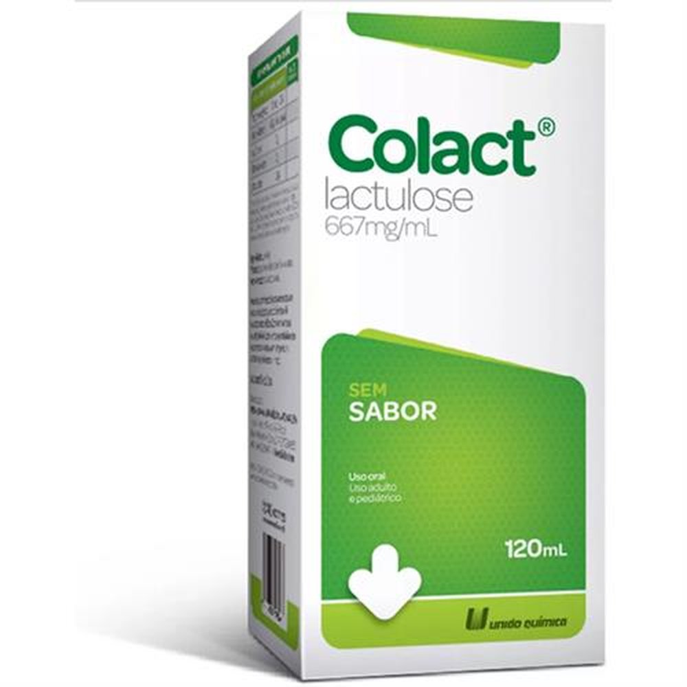 Colact Caixa Com 1 Frasco De 120 Ml - UNIAO QUIMICA