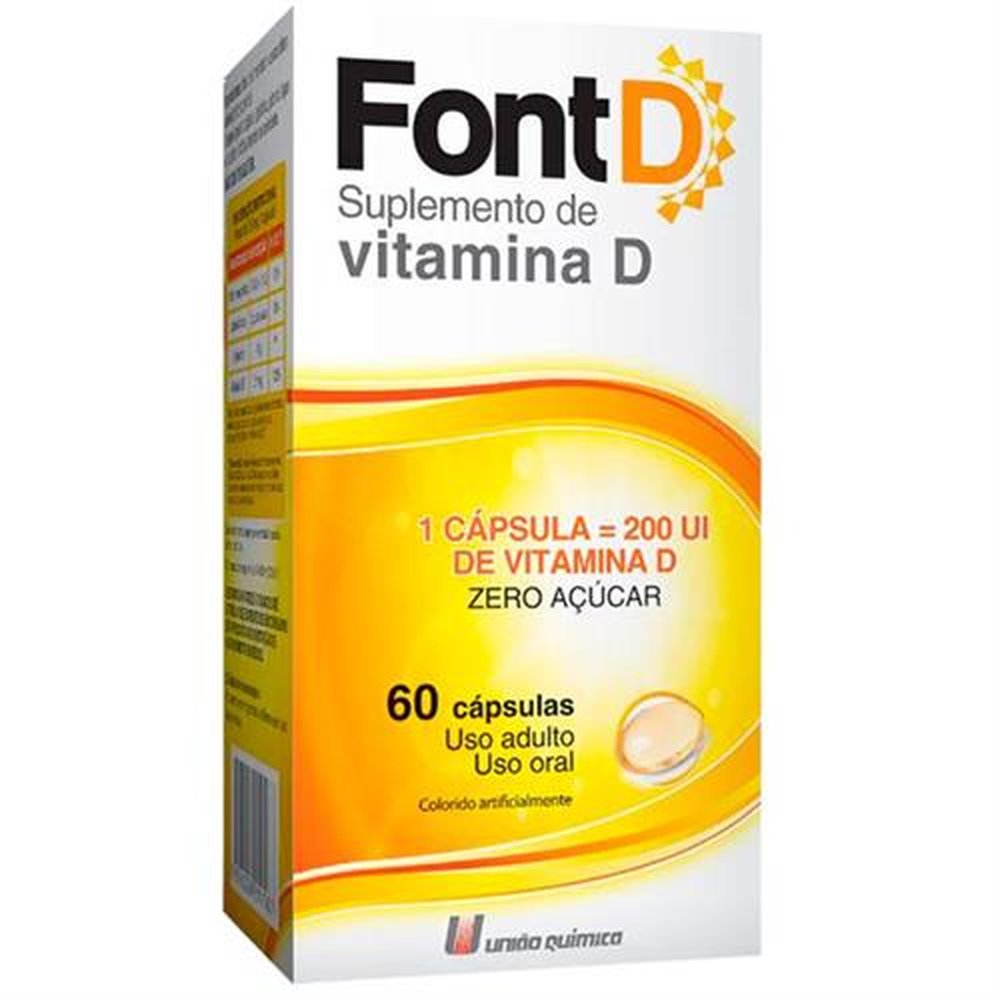 Font D Com 60 Capsula - UNIAO QUIMICA