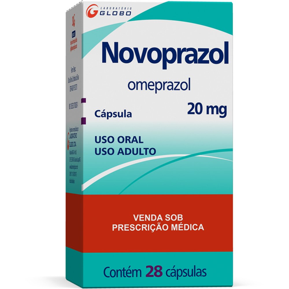Novoprazol 20Mg Pote Com 28 Capsula Dura - GLOBO