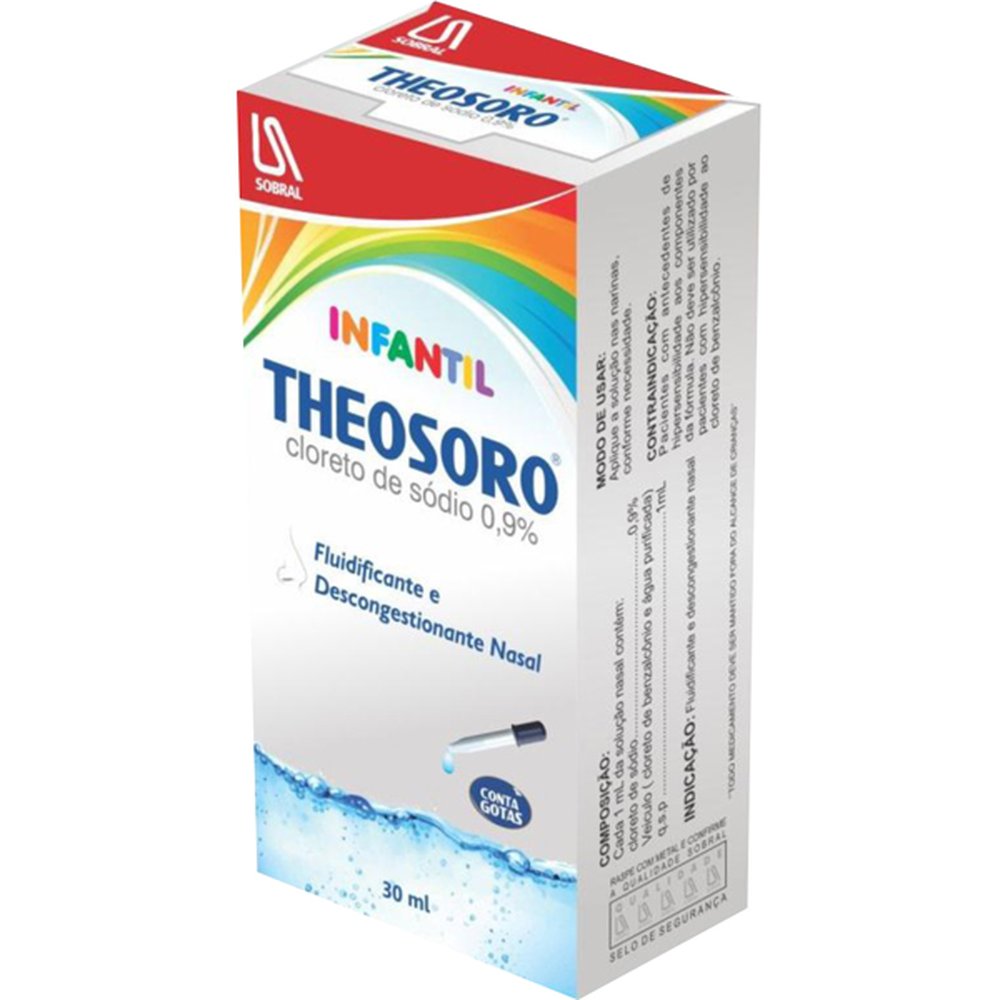 Theosoro 30 Ml - Conta Gotas - SOBRAL