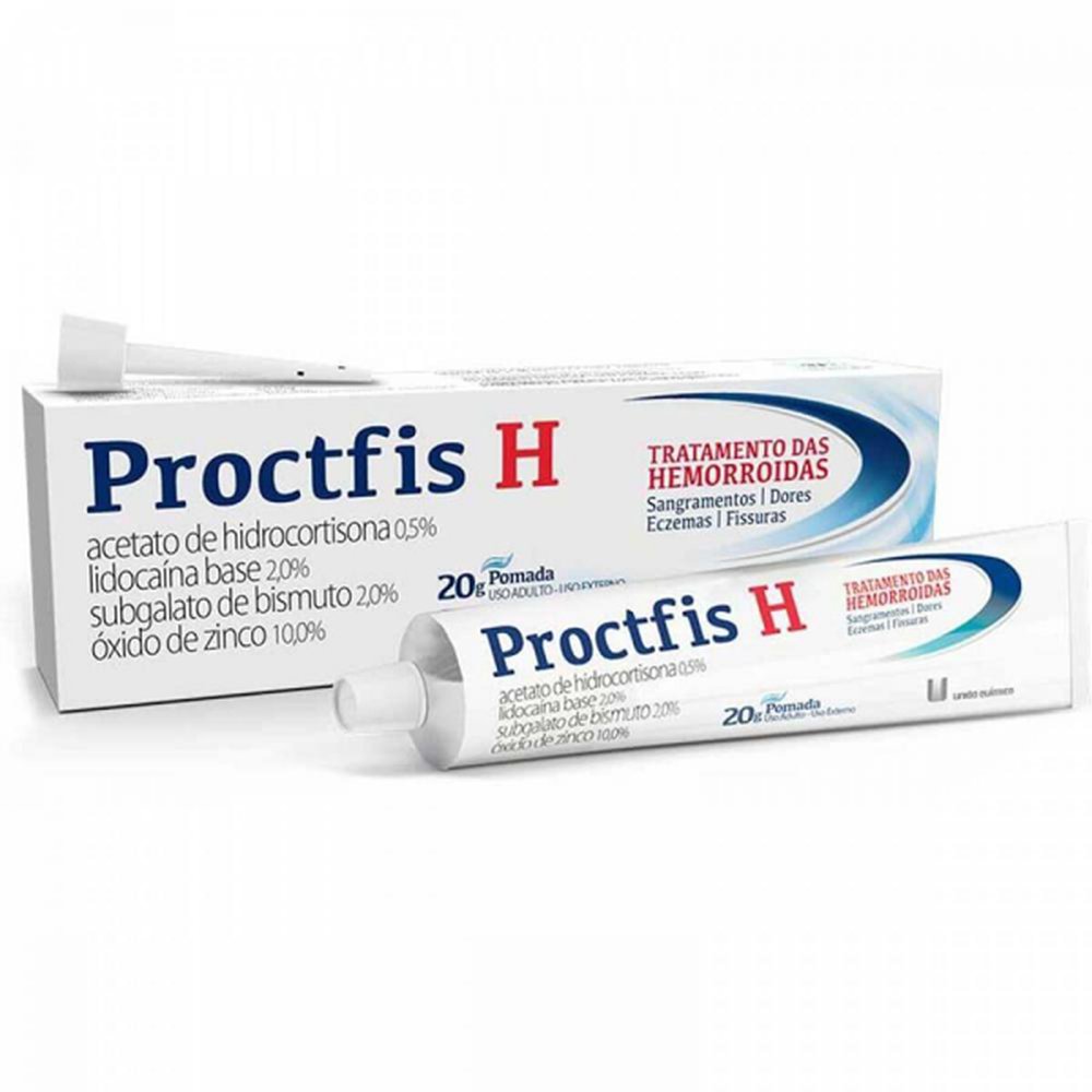 Proctfis H Bisnaga 20 Gramas-Aplicadores - UNIAO QUIMICA