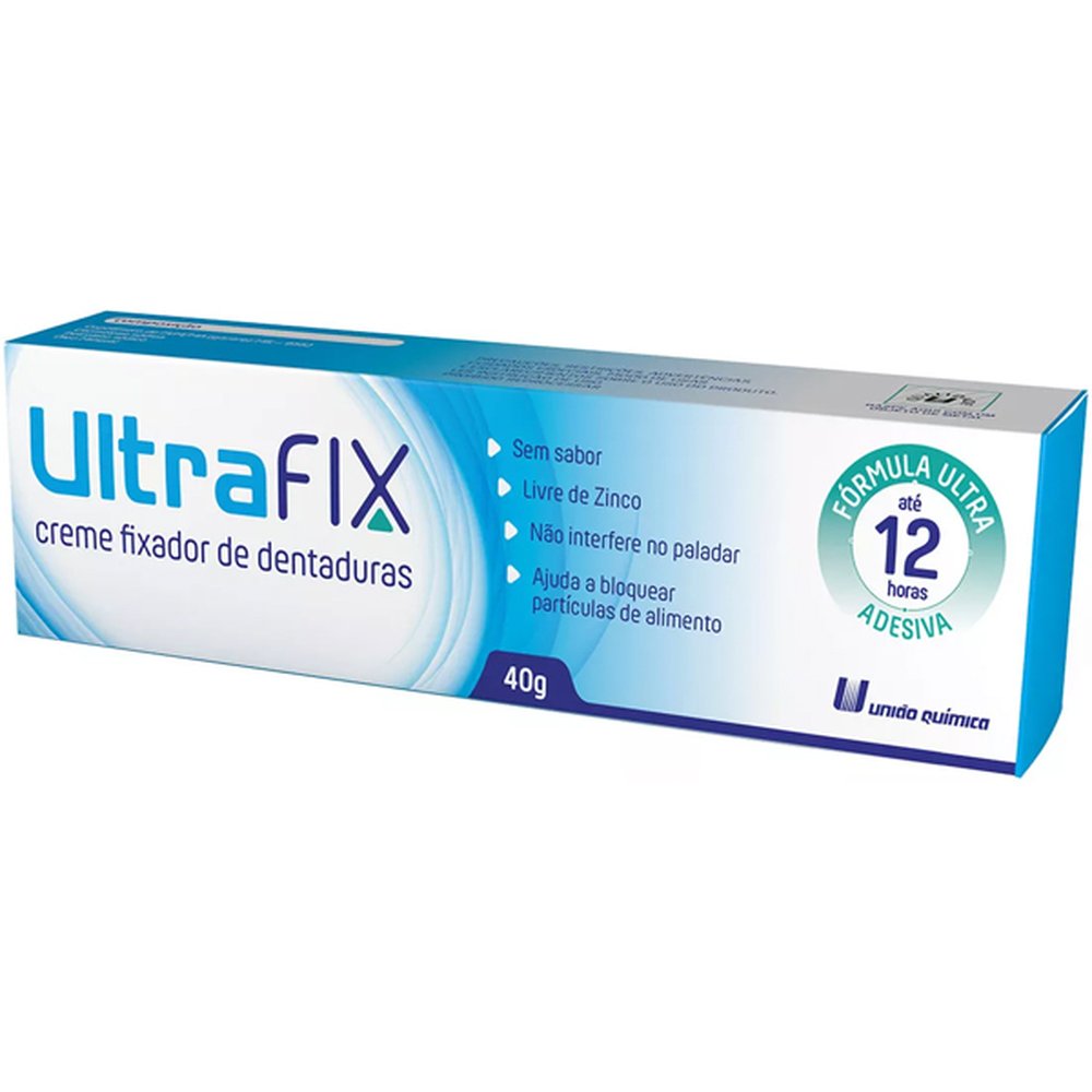 Ultrafix Creme Sem Sabor 40 G - UNIAO QUIMICA