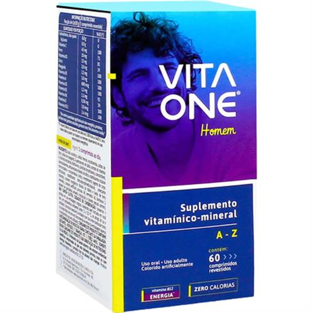 Vitaone Homem Com 60 Comprimido
