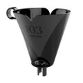 Suporte Para Filtro De Cafe Plastico103 Preto