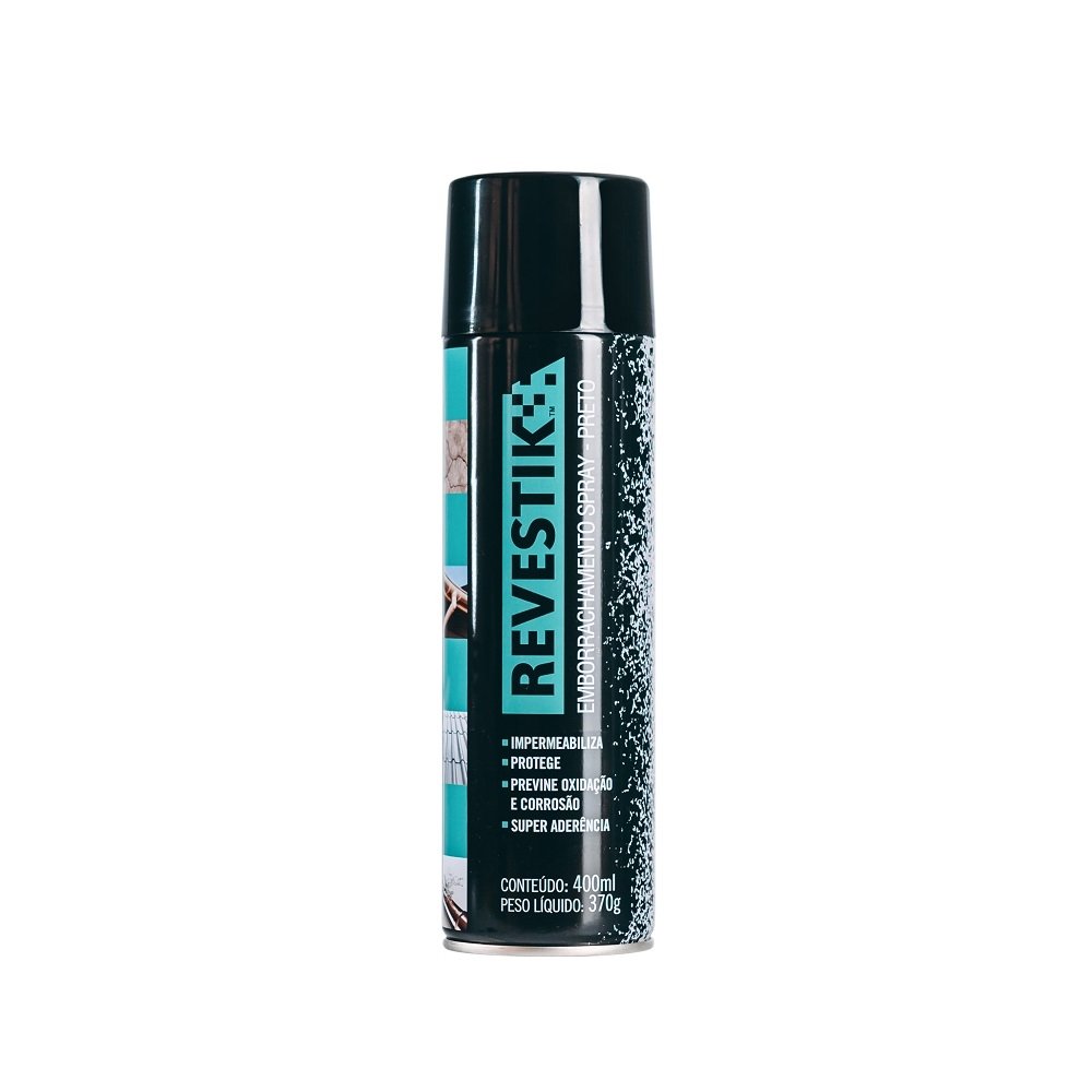 Revestik Emborrachamento Spray Preto 400ml