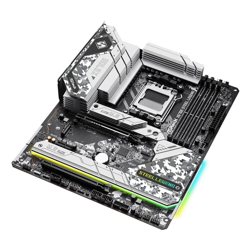 Placa Mãe Asrock X670E Steel Legend DDR5 AM5 Ryzen 7000