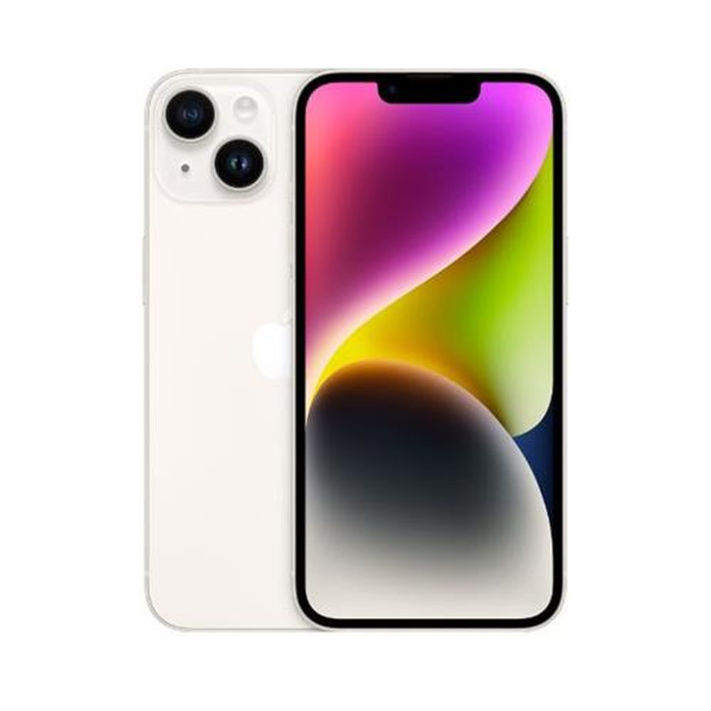 Iphone 14 Seminovo 128Gb Ios 5G Tela 6.1 Câmera Dupla 12Mp Branco Estelar