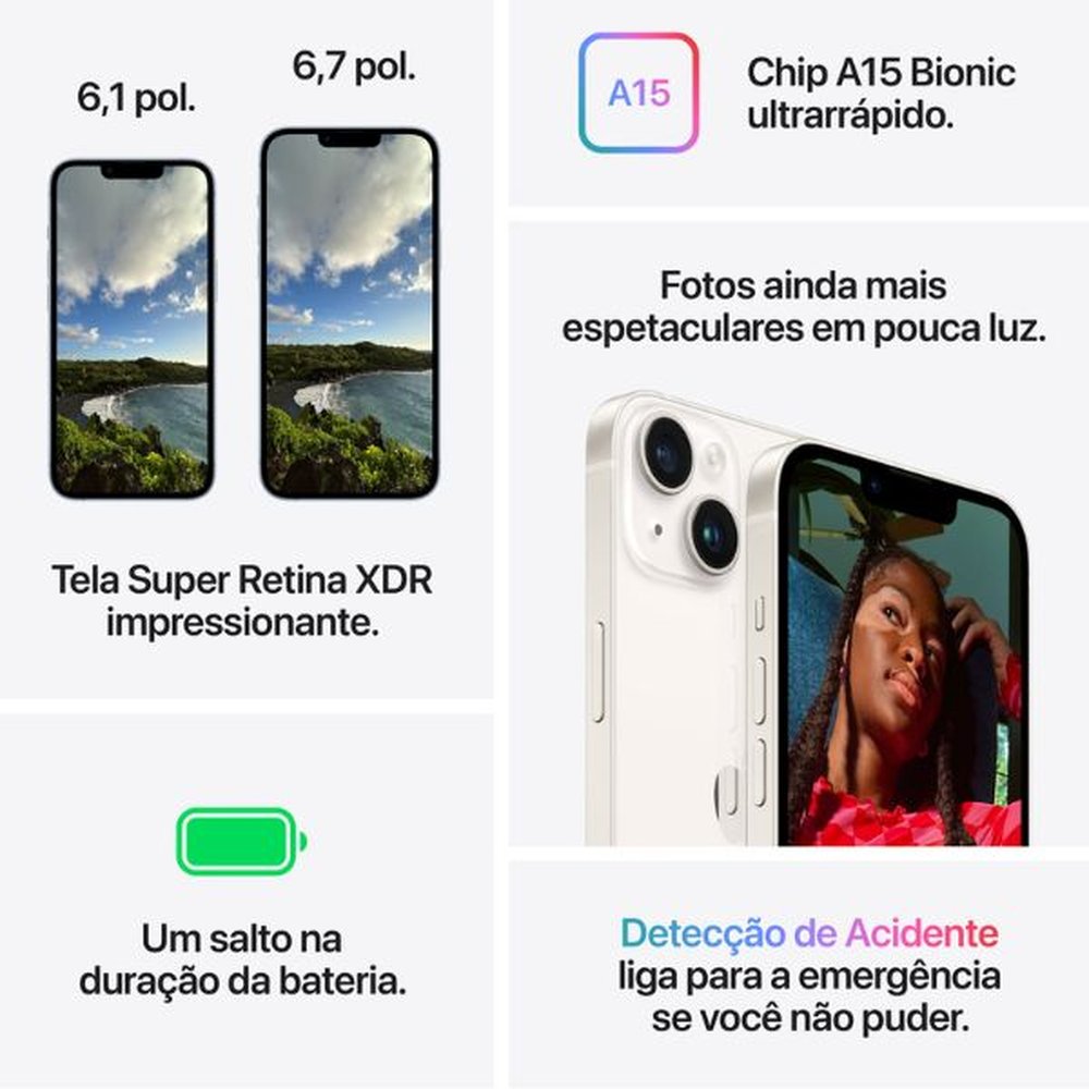 Iphone 14 128Gb-Bes Starlight
