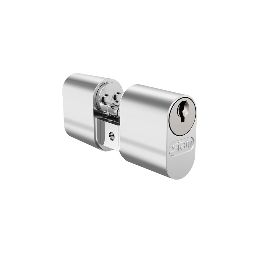Cilindro Stam 803/804/1801 Cromado Com Parafuso - Embalagem com 10 Unidades