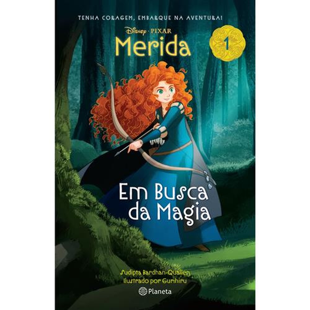 Livro Merida 1 Em Busca Da Magia