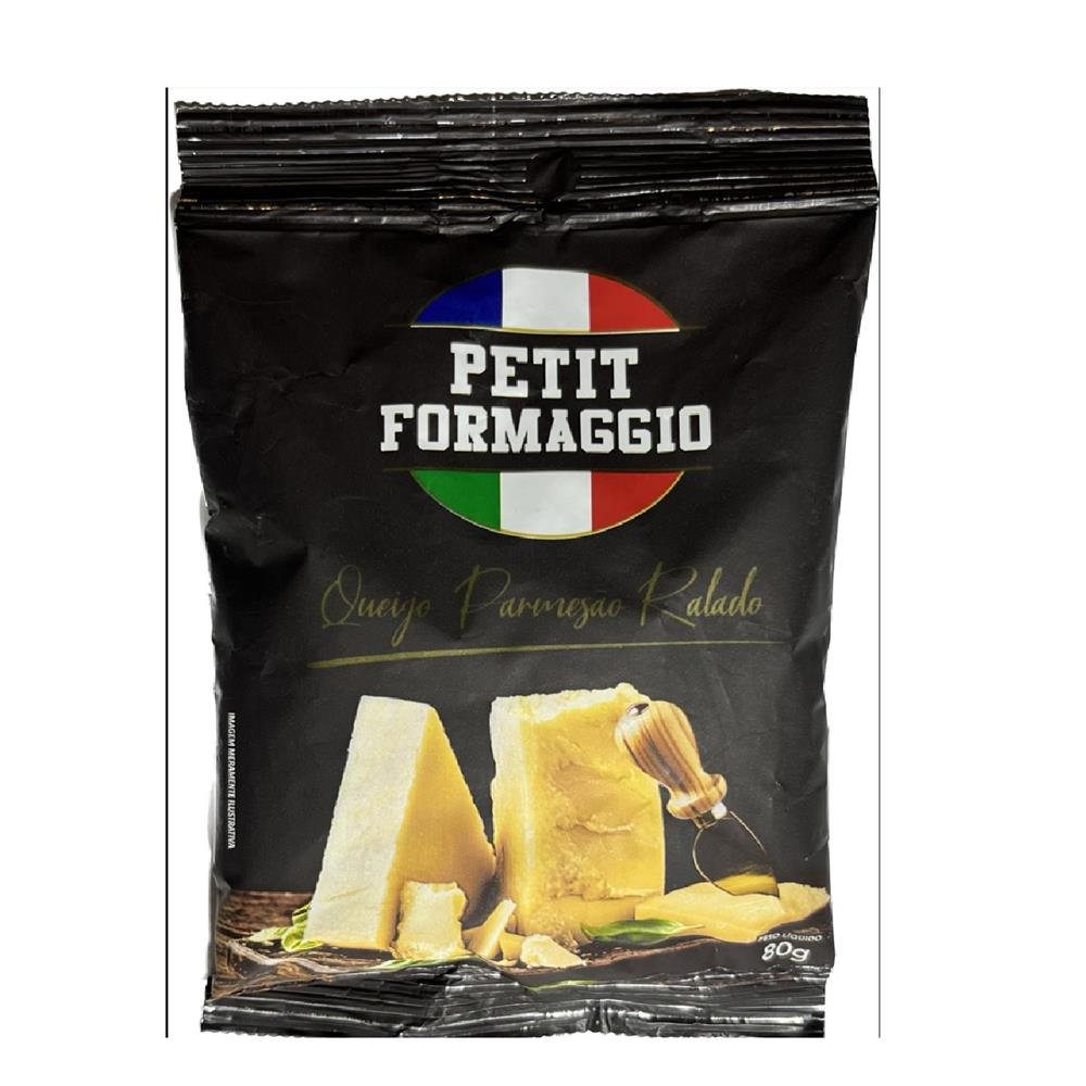 Queijo Parmesão Ralado Petit Formaggio 80g
