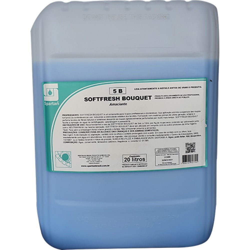 Amaciante Softfresh Bouquet 20l Spartan