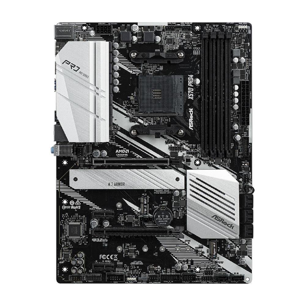Placa Mãe Asrock X570 PRO4, AMD AM4, ATX, DDR4