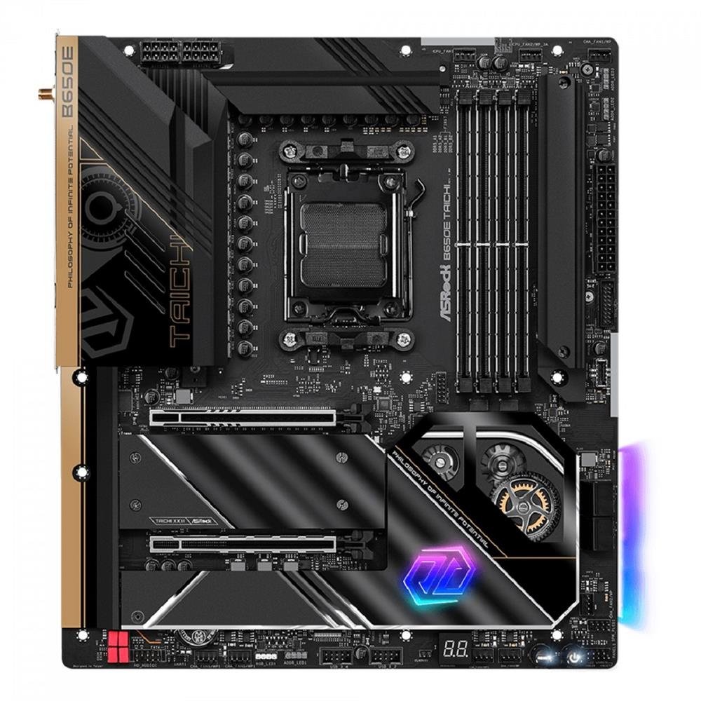 Placa Mãe ASRock B650E Taichi WiFi Chipset B65 AMD AM5 DDR5