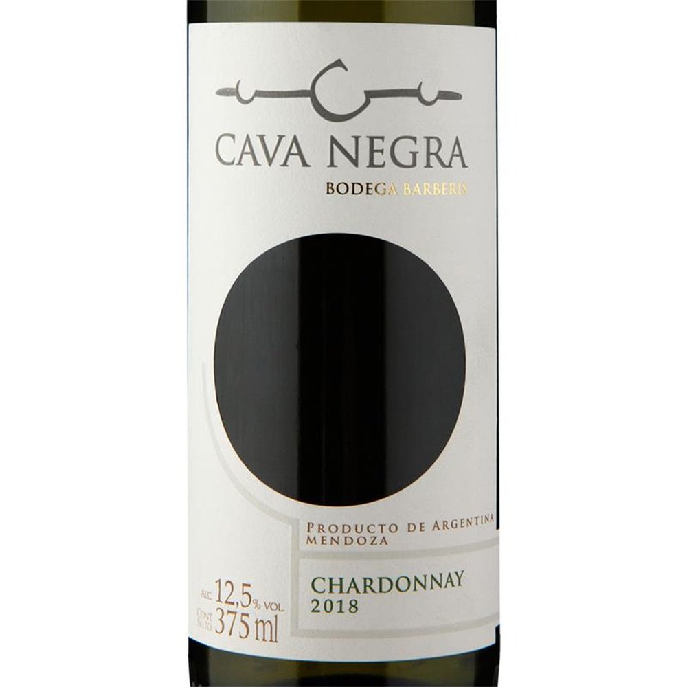 Cava Negra Chardonnay 2018 375ml