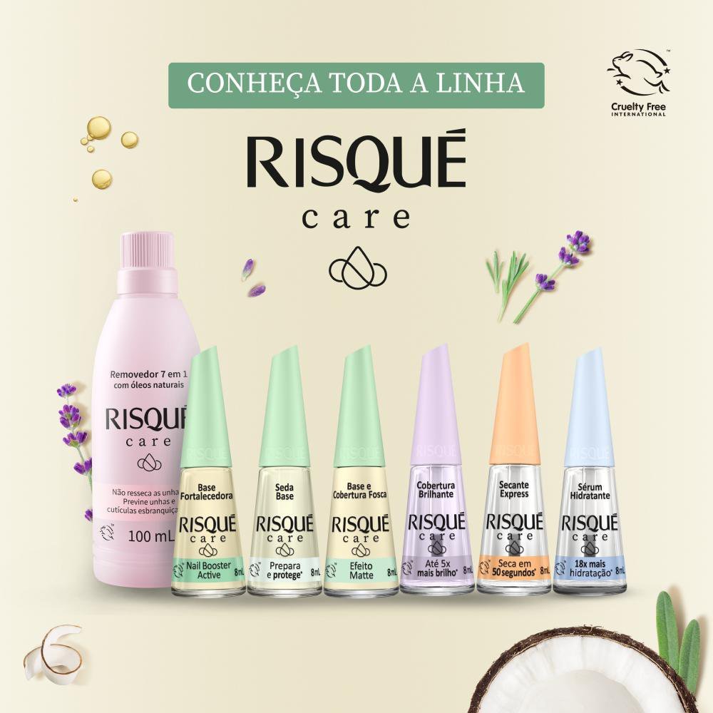 Esmalte Risqué Technology Serum Reparador Avulso 8ml