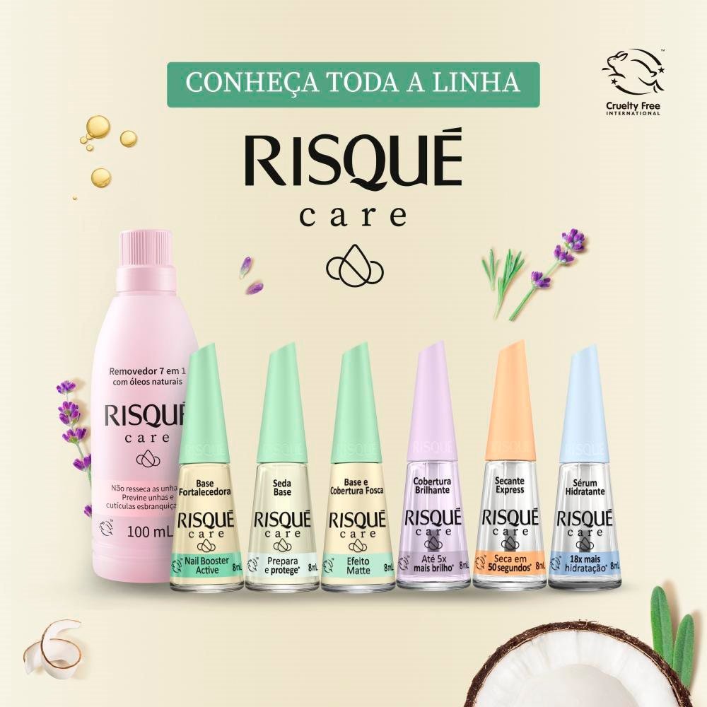 Esmalte Risqué Care Secante Express Avulso 8ml