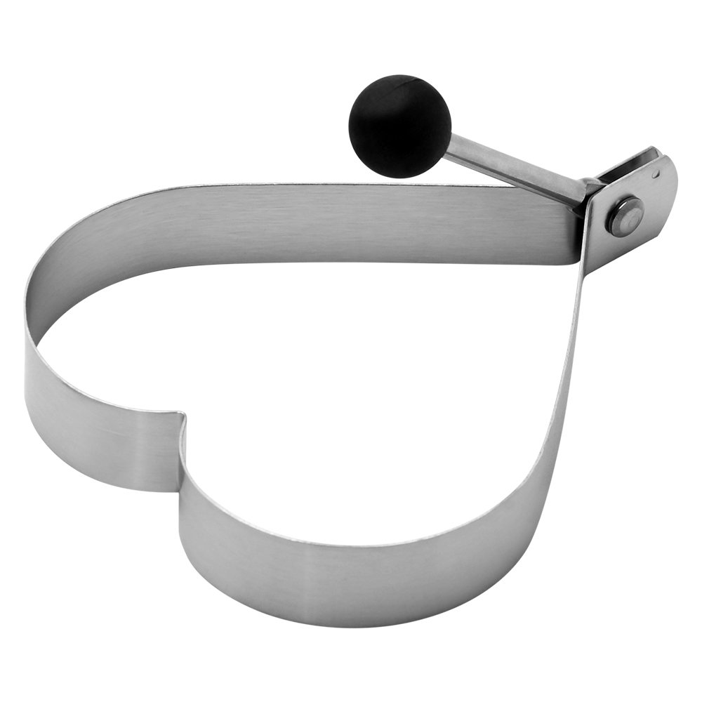 Modelador Coração Para Ovos de Inox Mimo Style