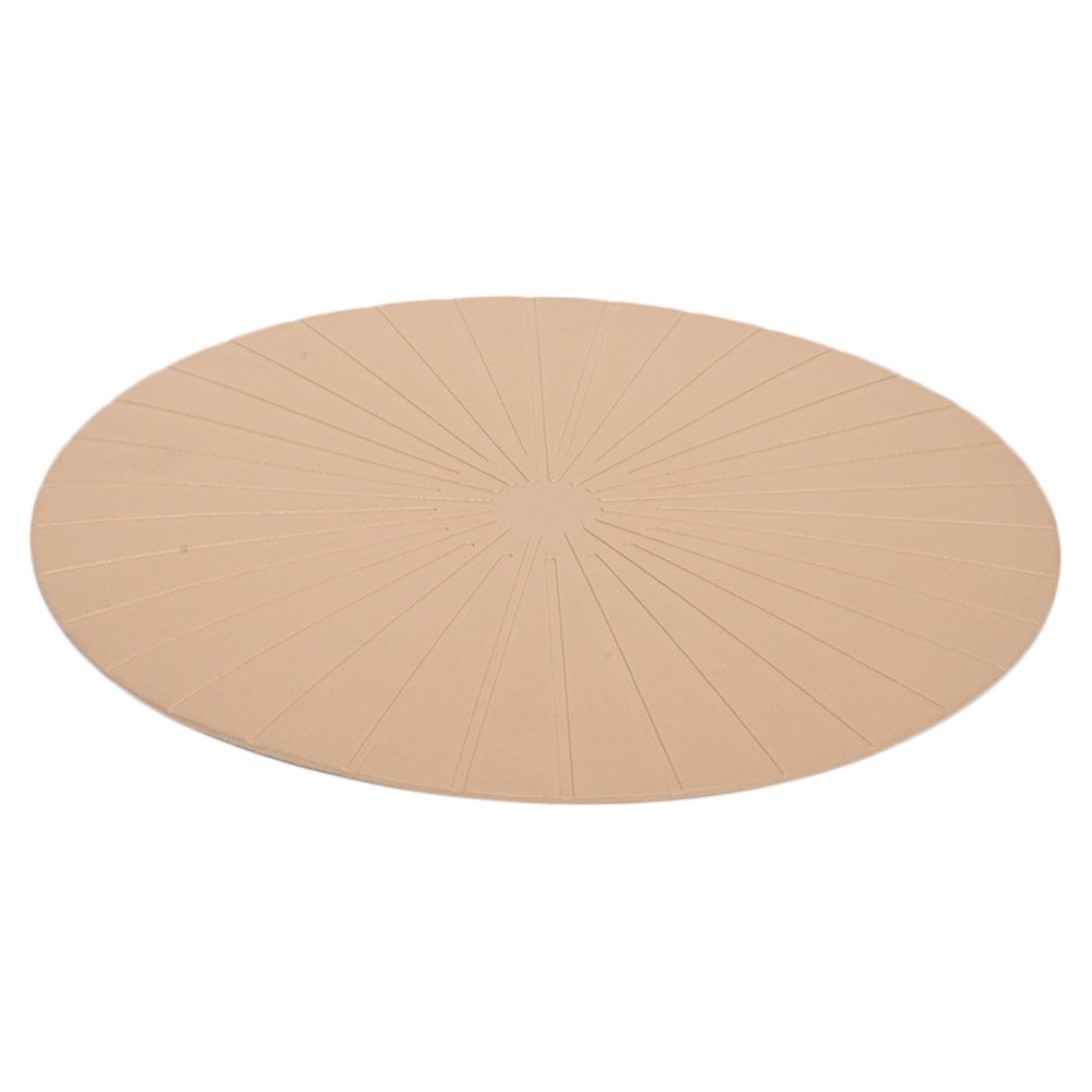 Lugar Americano Redondo Escaleno na Cor Off White 38cm Mimo Style