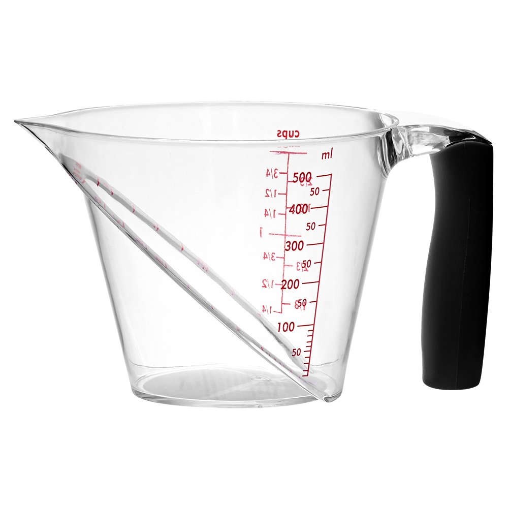 Copo Medidor de Polipropileno Transparente 500ml Mimo Style