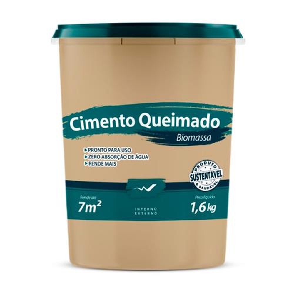 Cimento Queimado Biomassa Arenito 1,6 Kg