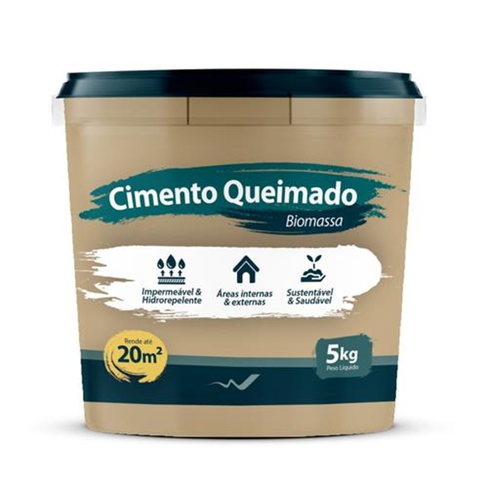Cimento Queimado Biomassa Arenito 5 Kg