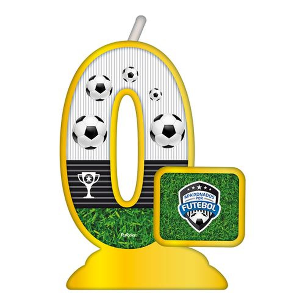 Vela Tematica Apaixonados Por Futebol N 0