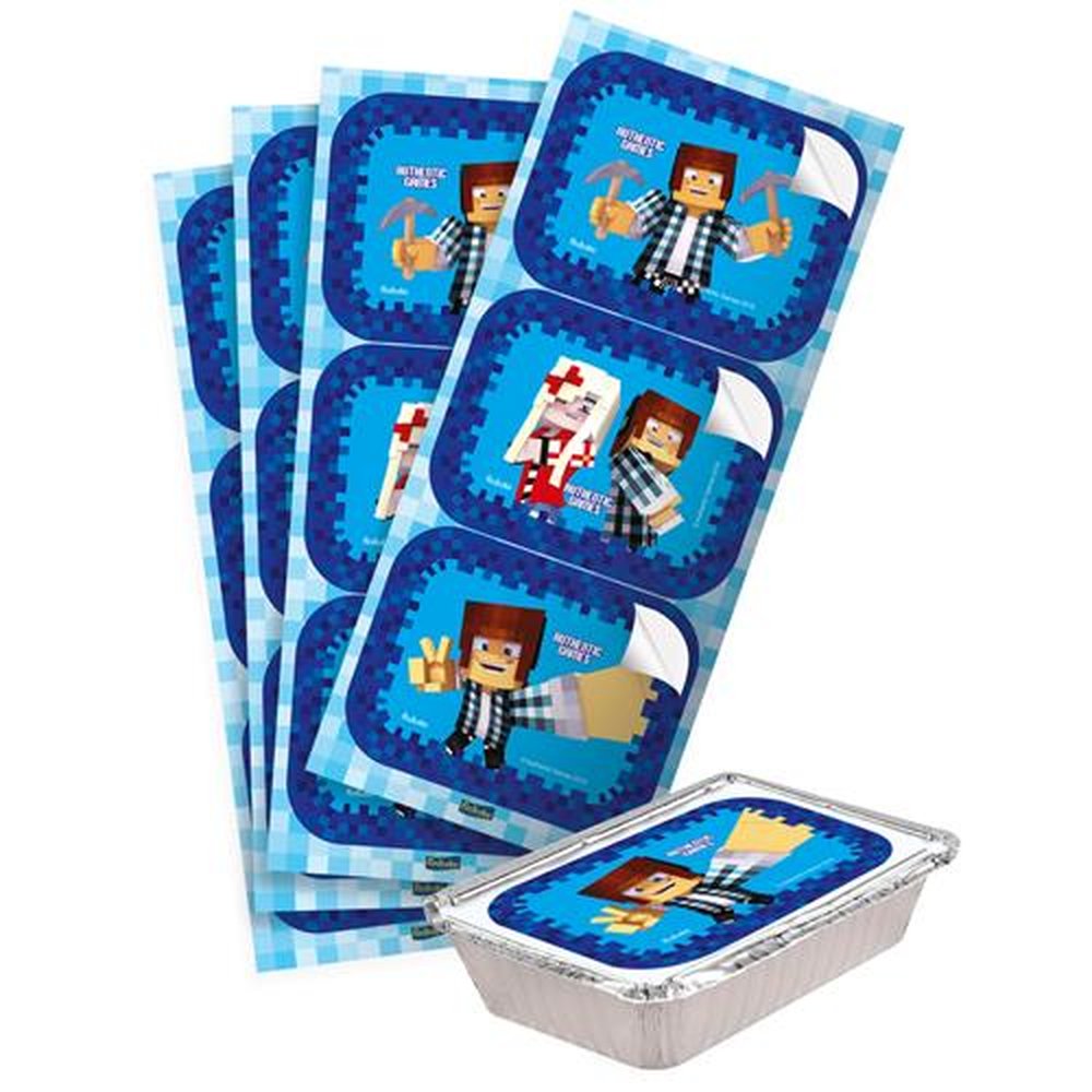 Adesivo Retangular Authentic Games