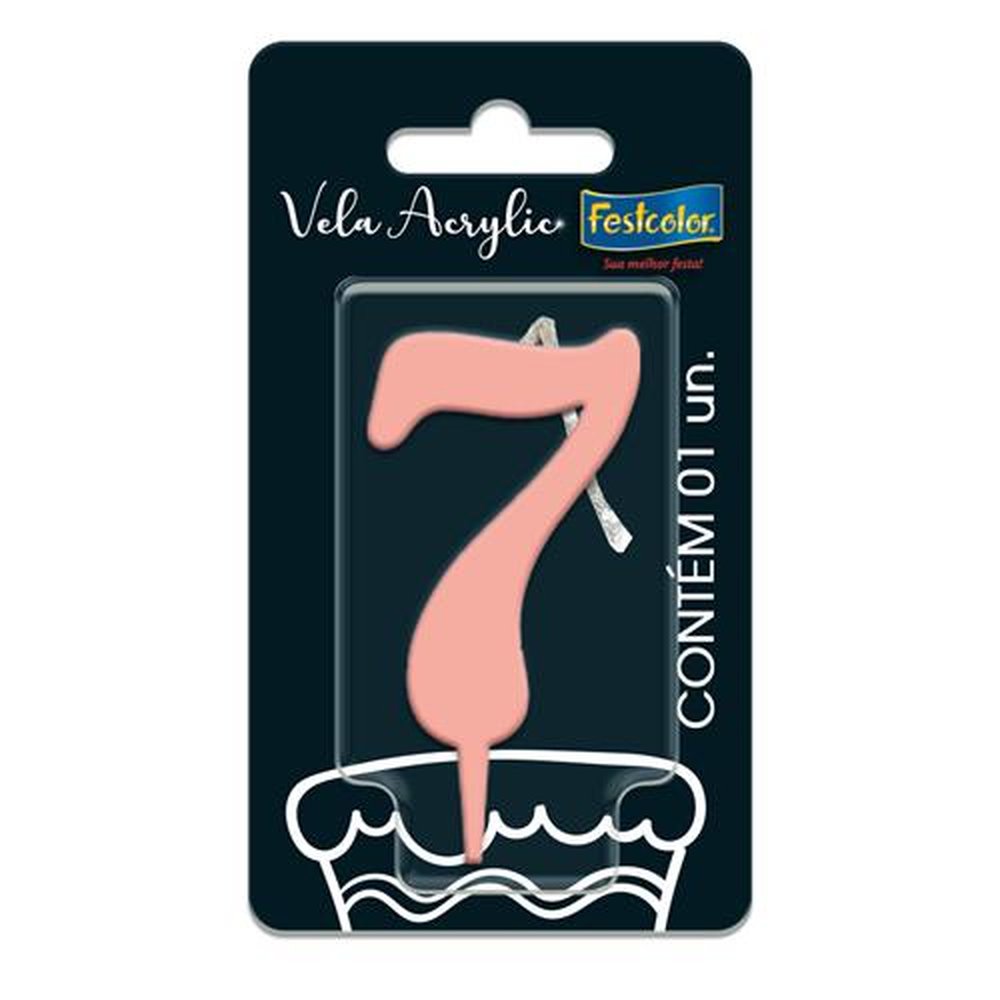 Vela Acrylic Rose Gold N 7