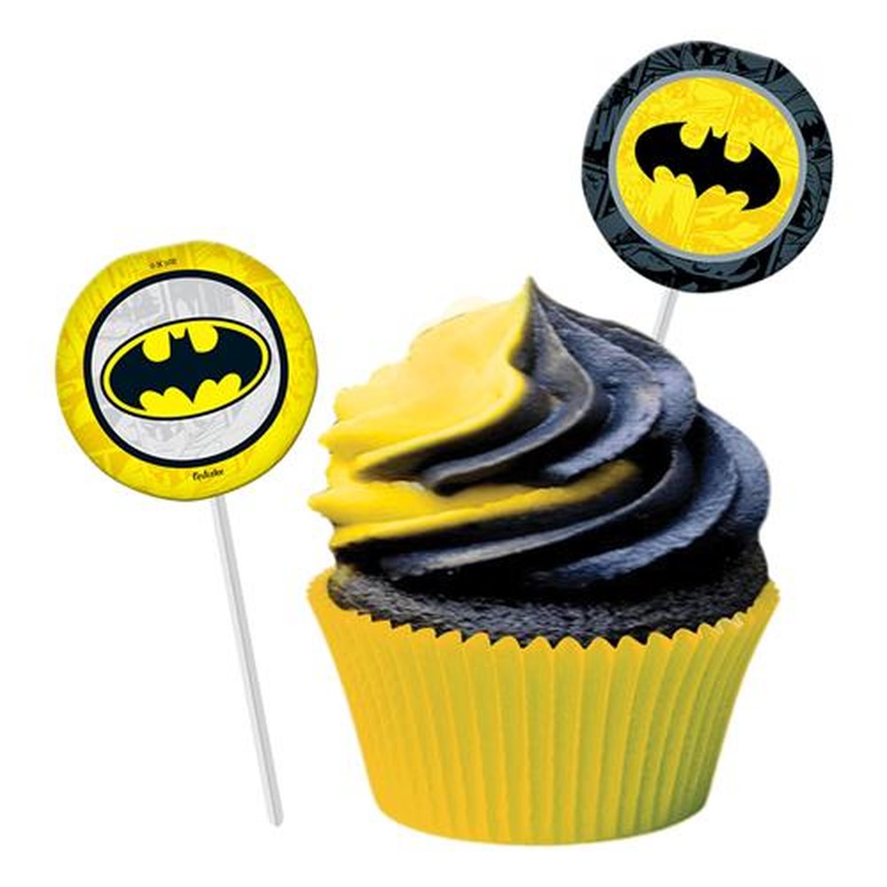 Bandeirinha Para Docinhos Batman Geek