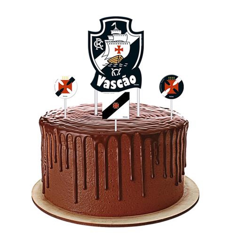 Topper Para Bolo Vasco Da Gama