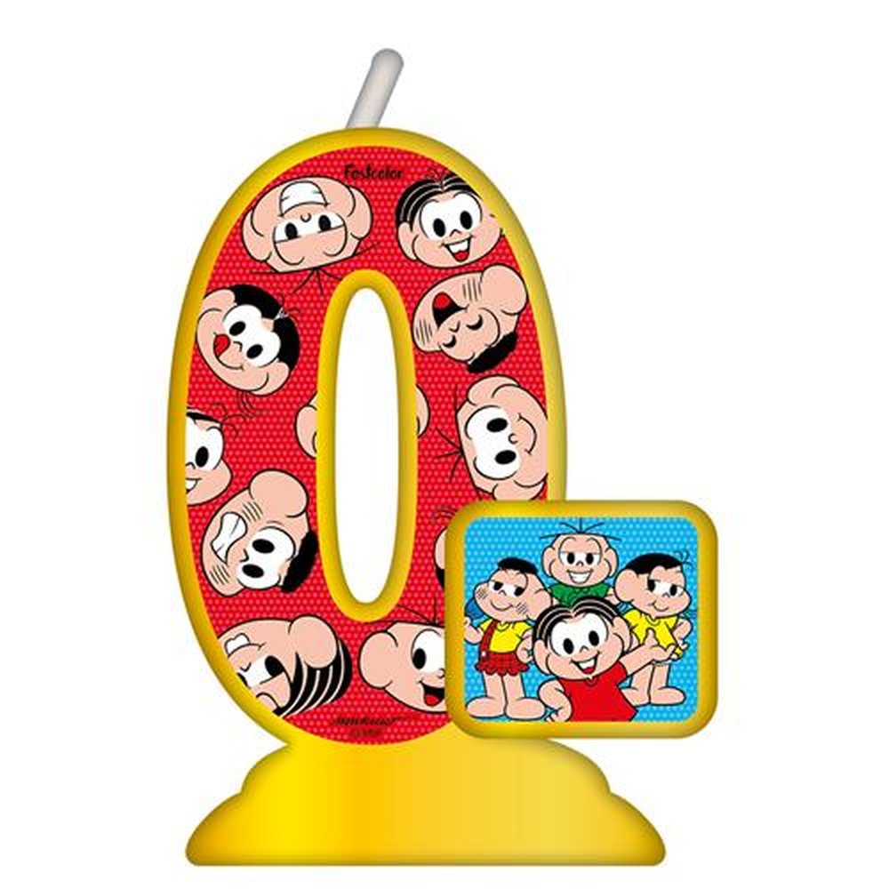 Vela Tematica Turma Da Monica N 0