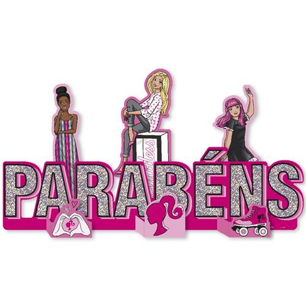 Enfeite De Mesa Barbie