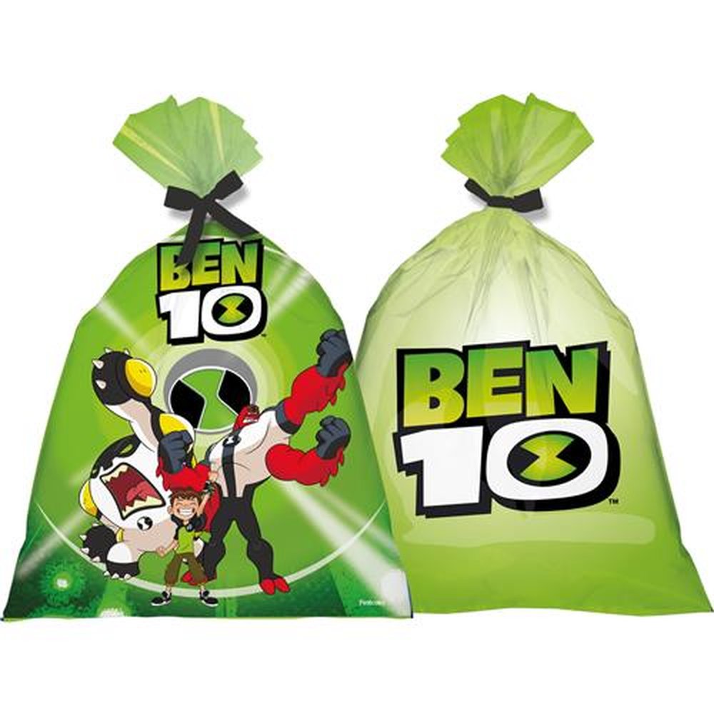 Sacola Plastica Ben 10 | Martins Atacado
