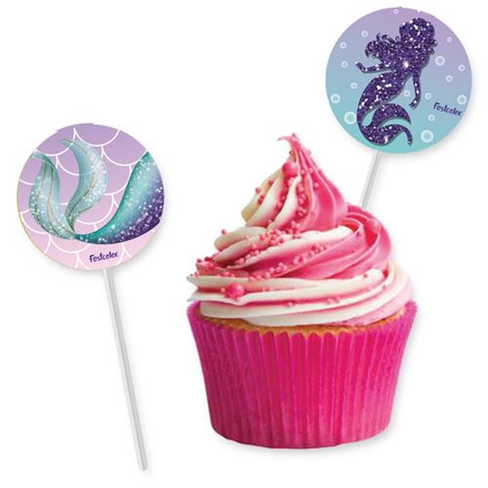 Bandeirinha Para Docinhos Sereia