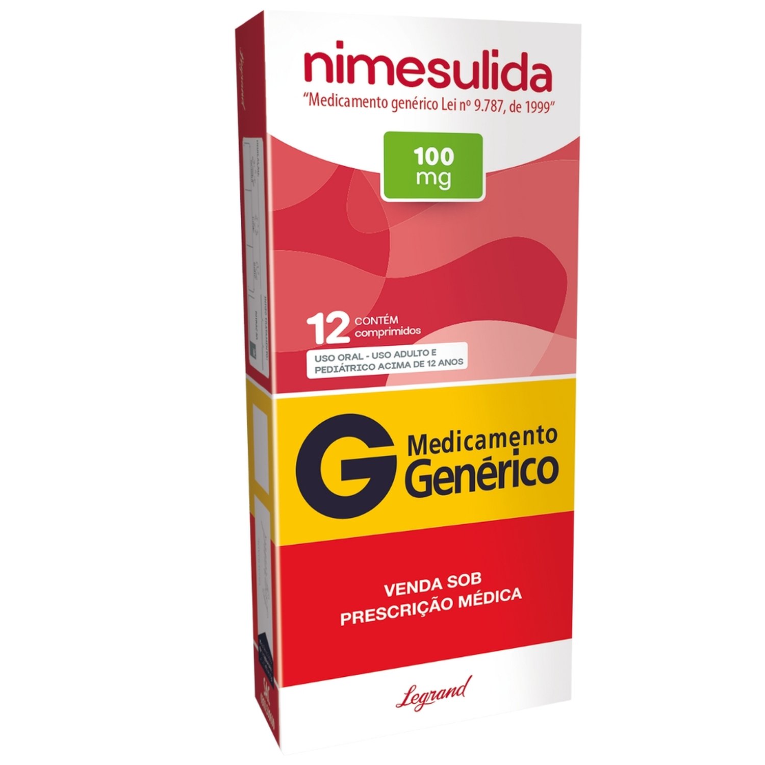 Nimesulida 100Mg 12Cpr